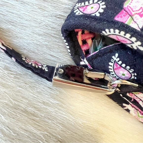 Vintage VERA BRADLEY Pink Elephants 2007 Phone Case Credit Cards Lipstick Case - Picture 5 of 8